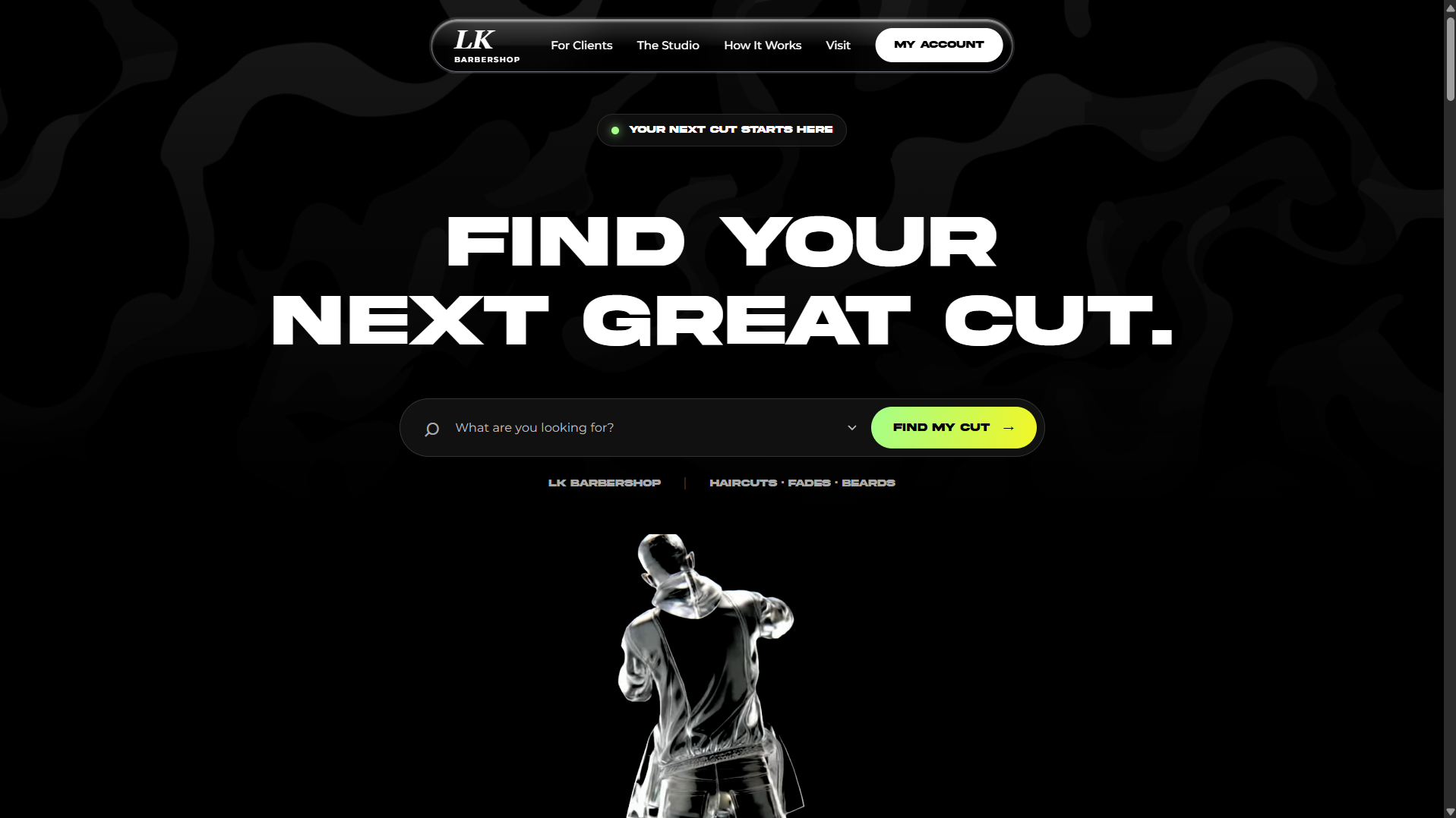 Barber Shop – Booking & Management System screenshot